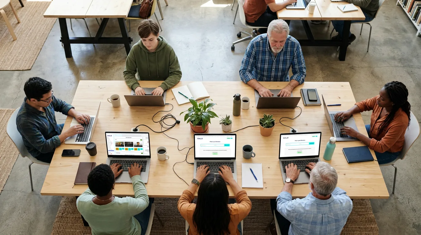 Agents collaborating in modern workspace