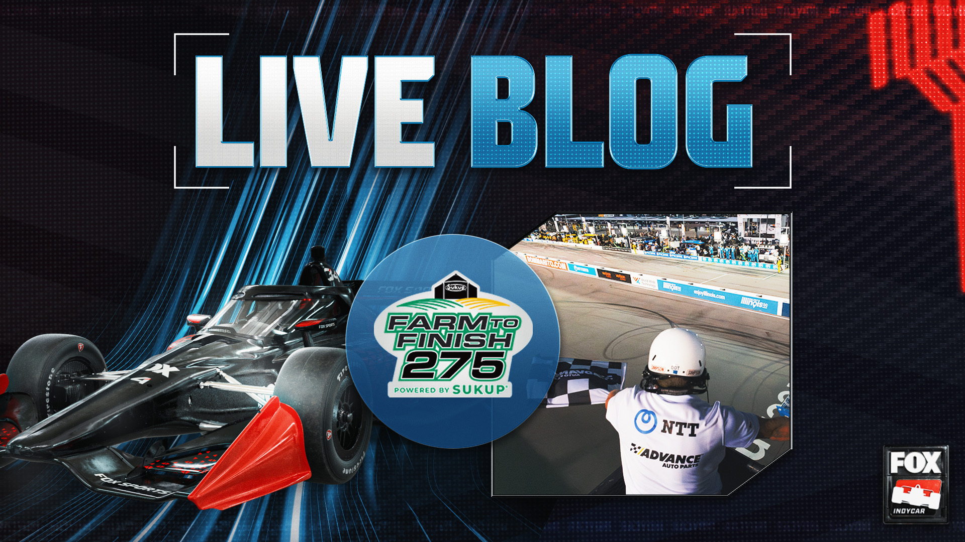 Farm to Finish 275 Live Updates, Leaderboard: Top Moments From INDYCAR Race