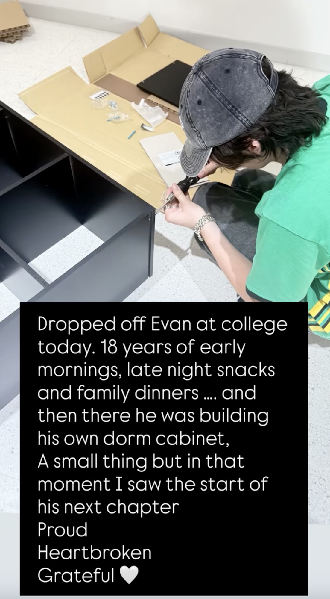 Lauren Sanchez Is 'Heartbroken' Dropping Off Son Evan at College