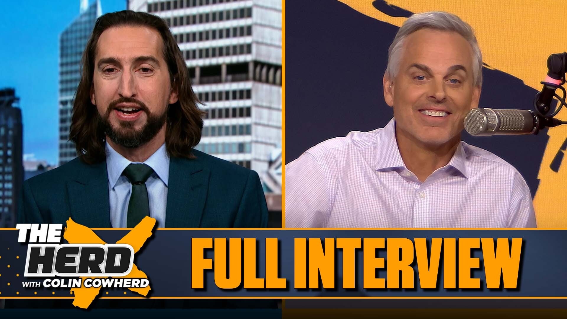 Nick Wright on Sean McDermott’s firing, Caleb Williams’ growth, Seahawks favorites? | FULL INTERVIEW