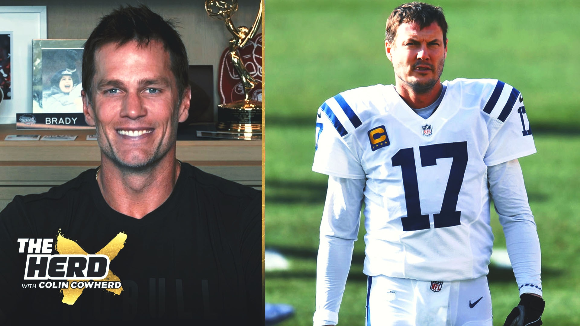 Tom Brady on Phillip Rivers' return: 'Who retires and un-retires and out of retirement?' 😅 | The Herd