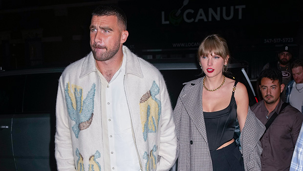 Travis Kelce Reacts to Taylor Swift Engagement Rumors at Super Bowl Press Conference