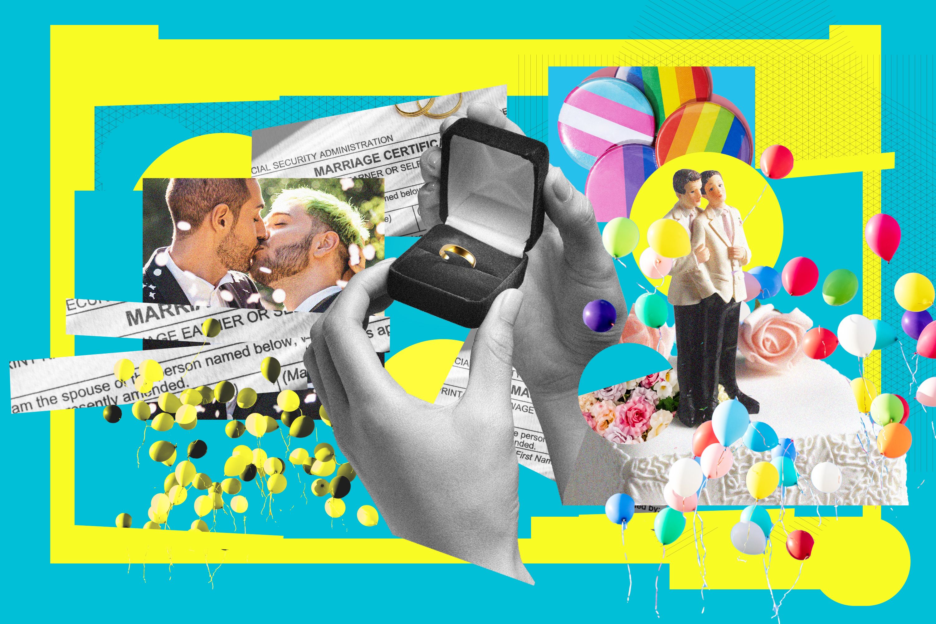 As LGBTQ+ Couples Rush To Get Married, 'Stand In' Families Are Transforming Queer Wedding Traditions