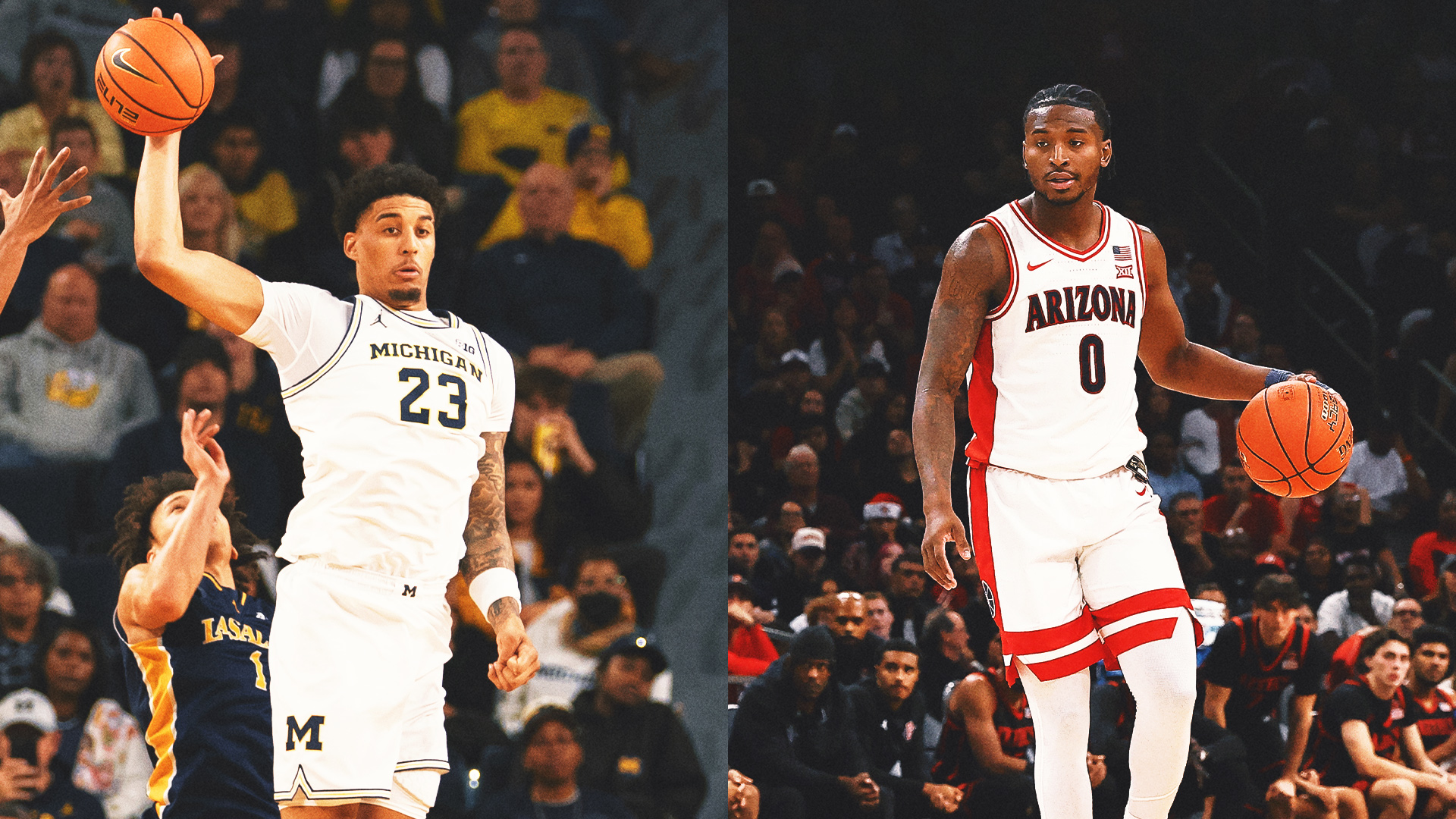 Last Night in College Basketball: Michigan and Arizona Tried to Prove Who's No. 1