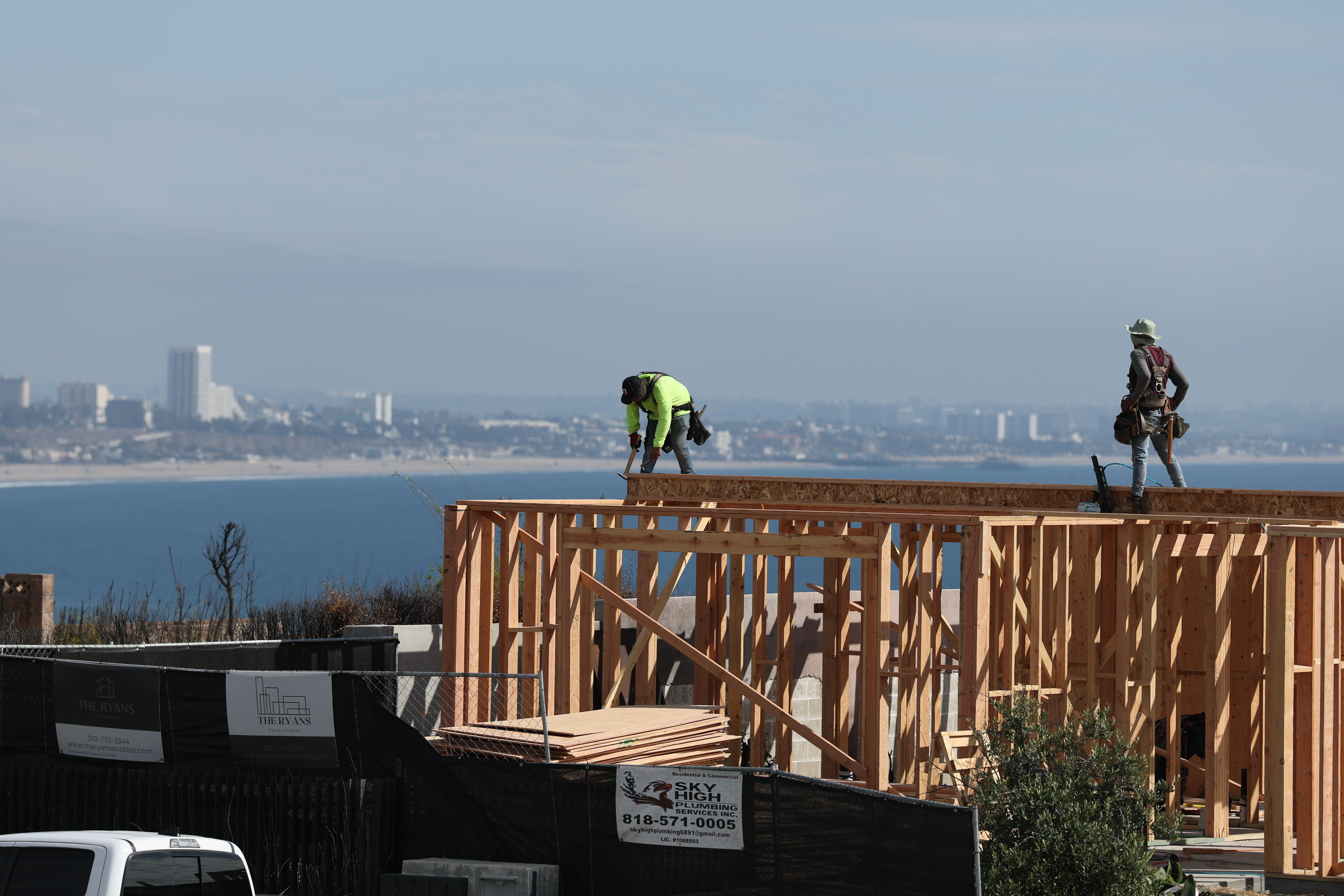 Why almost none of the homes burned in LA have been rebuilt since last year’s fires