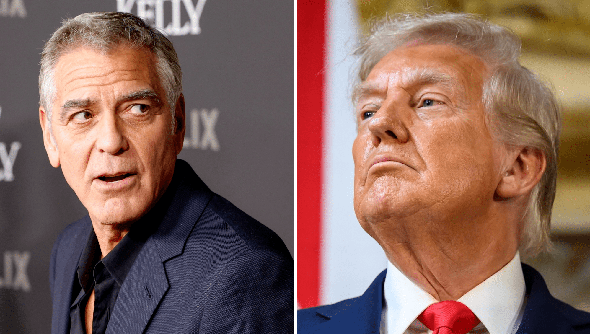 George Clooney Details Past Friendship With President Donald Trump