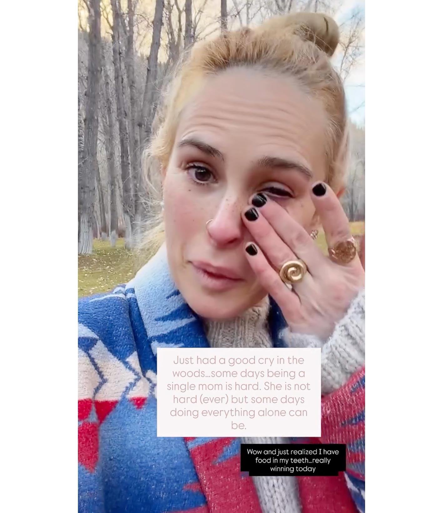 Rumer Willis Cries Over Being a Single Mom: ‘Doing Everything Alone’