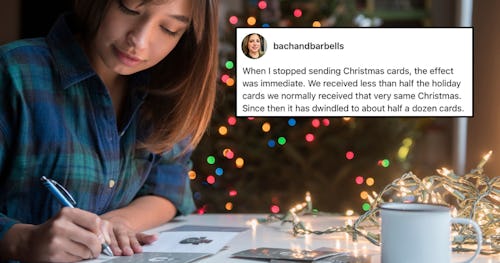 A Mom Discovered That When She Stopped Sending Holiday Cards, She Stopped Getting Them, Too