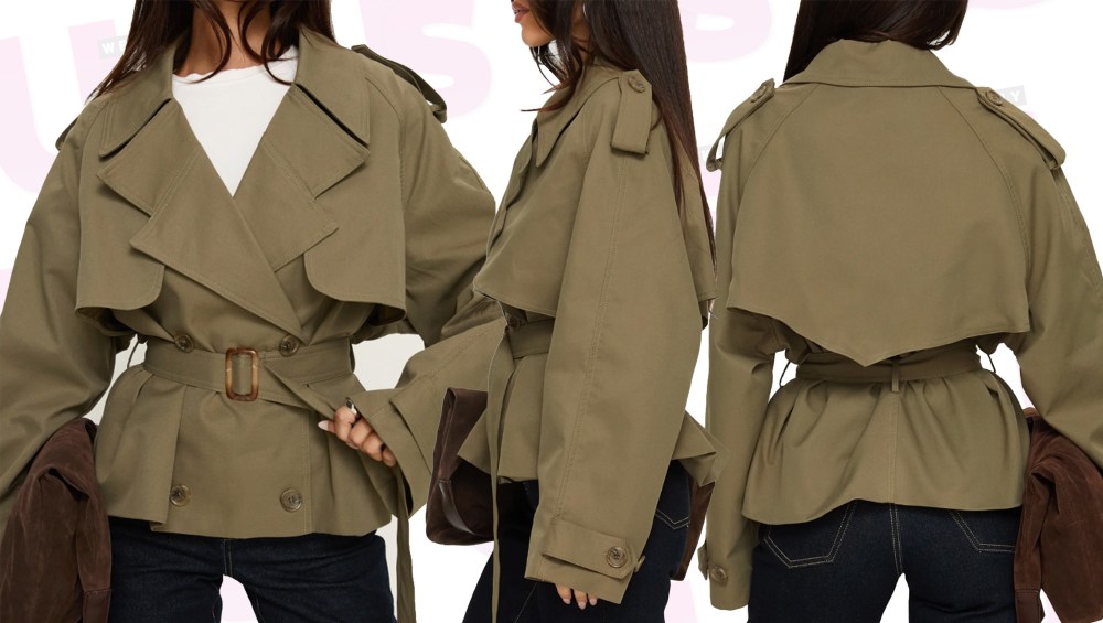 This Petite-Friendly Trench Coat Makes My Outfits Look Rich