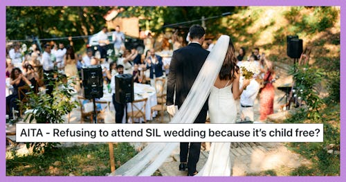 Bride "Furious" After Sister Refused To Attend Her Child-Free Wedding