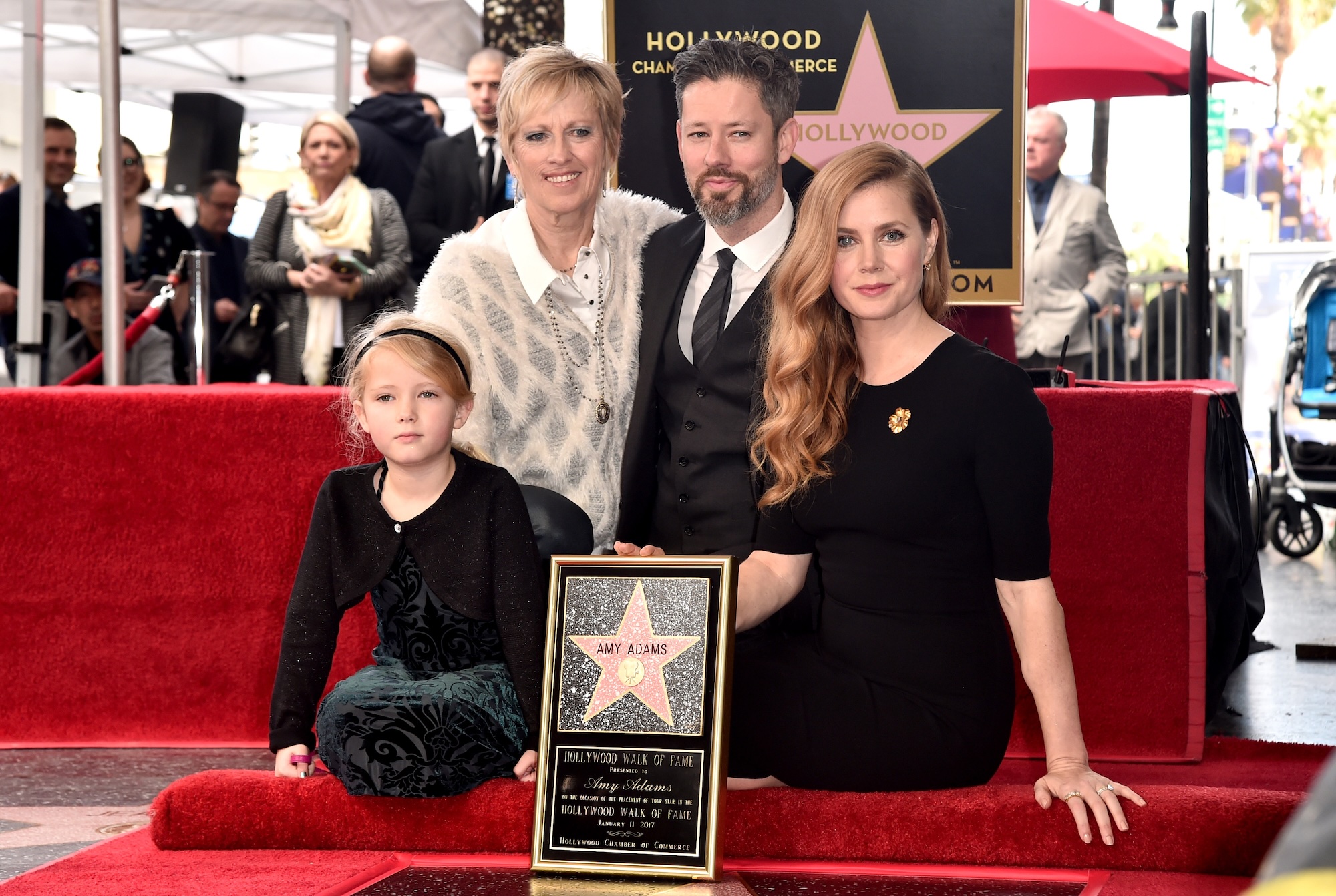 Amy Adams Makes Rare Red Carpet Appearance With Daughter Aviana Le Gallo
