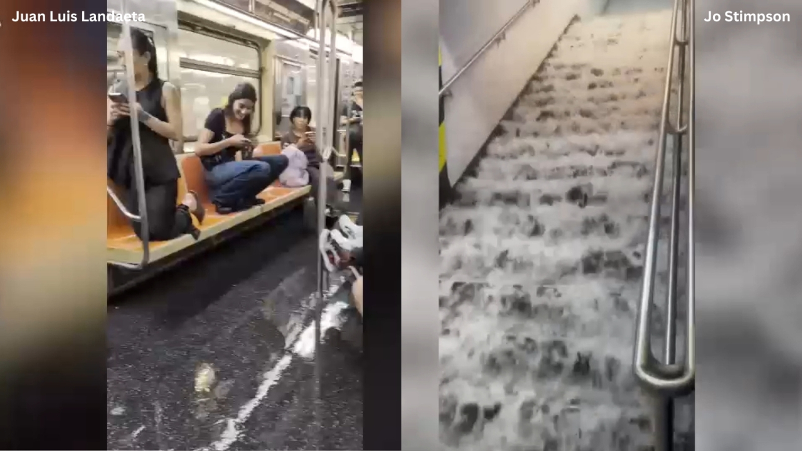 Water rushes into subway, MTA CEO and Chair responds