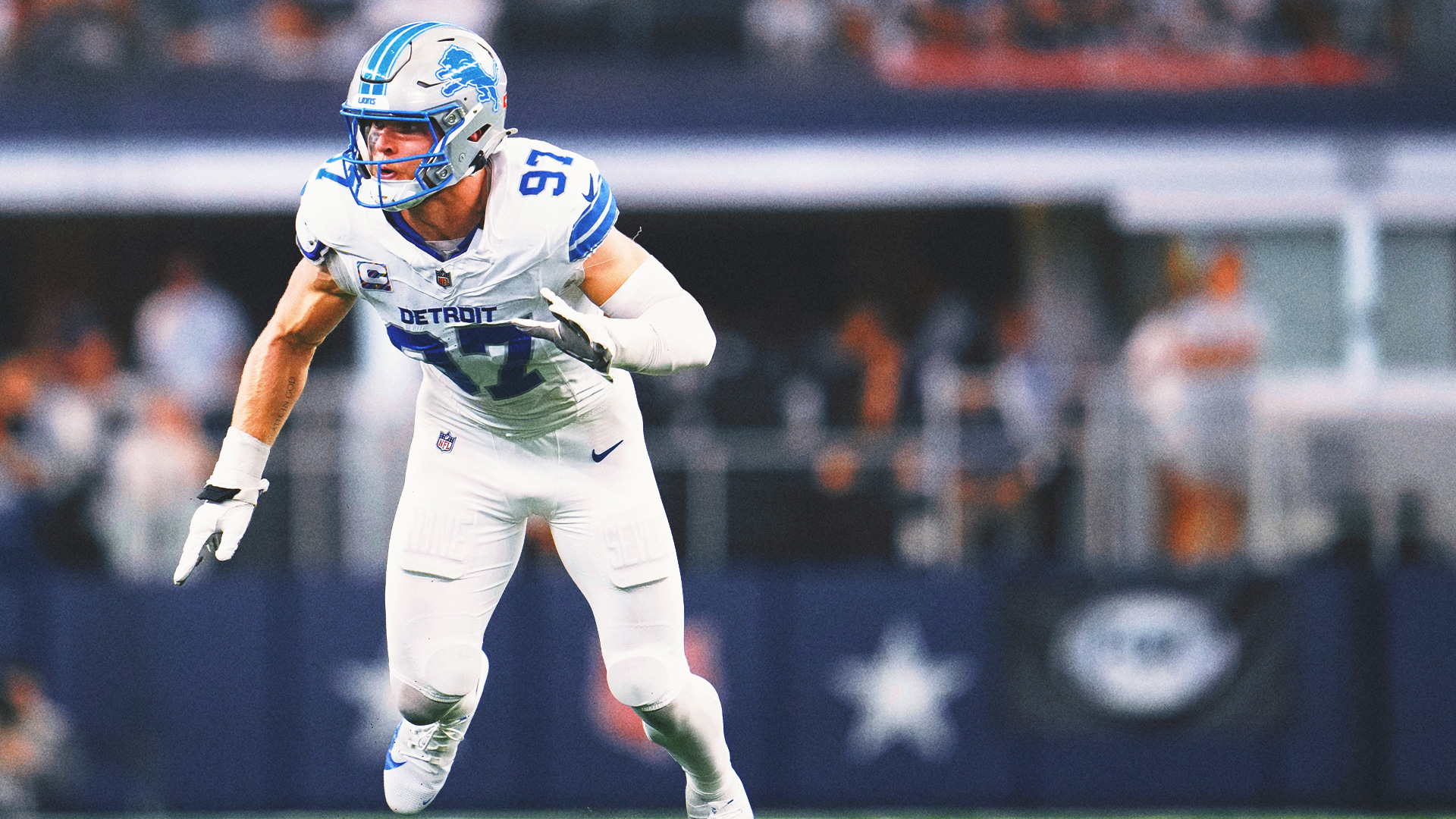 2025 NFL DPOY Odds: Hutchinson Takes Over Top Spot; Parsons Second