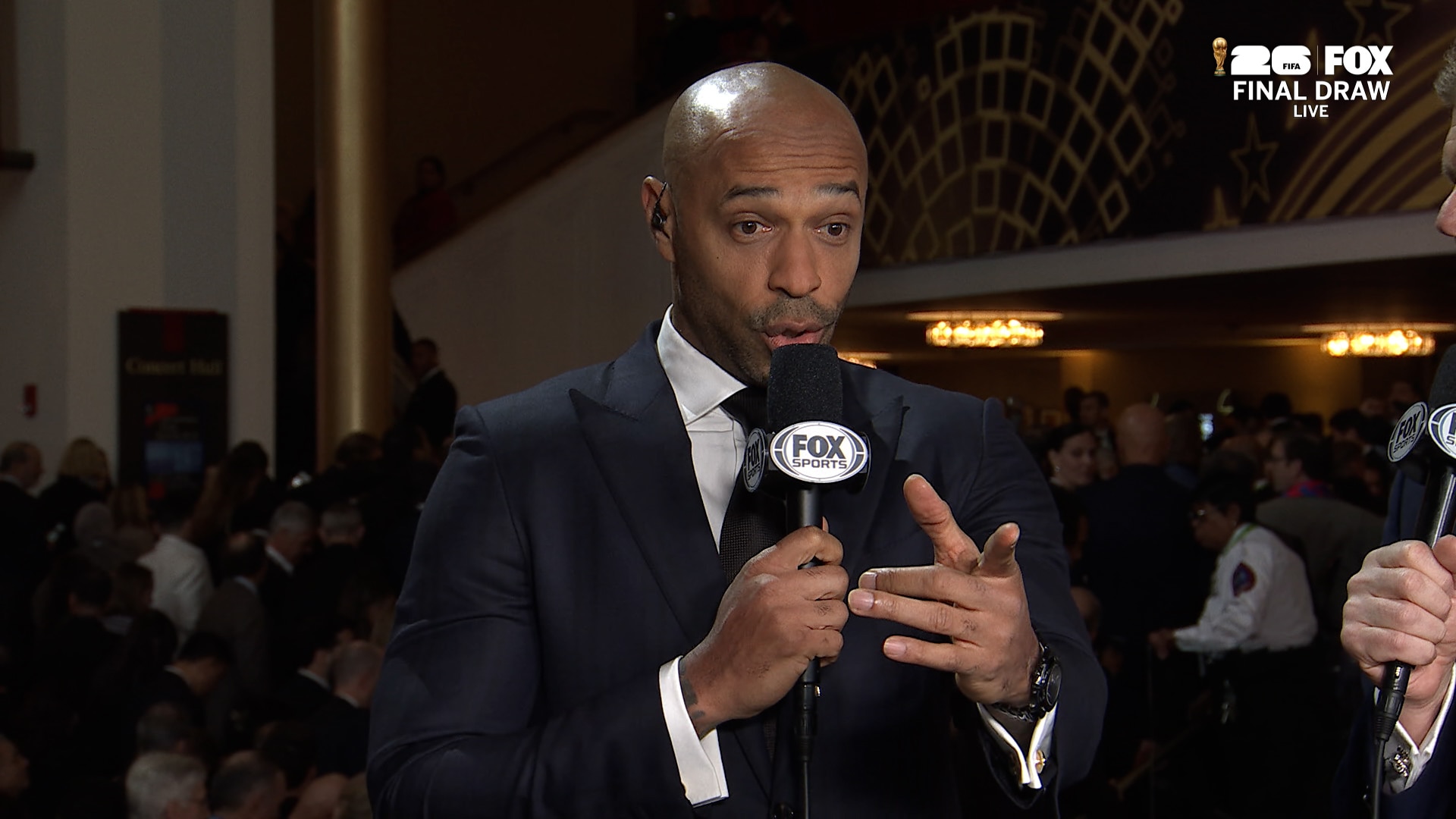 Thierry Henry makes FOX Soccer Debut Ahead of 2026 FIFA World Cup Draw