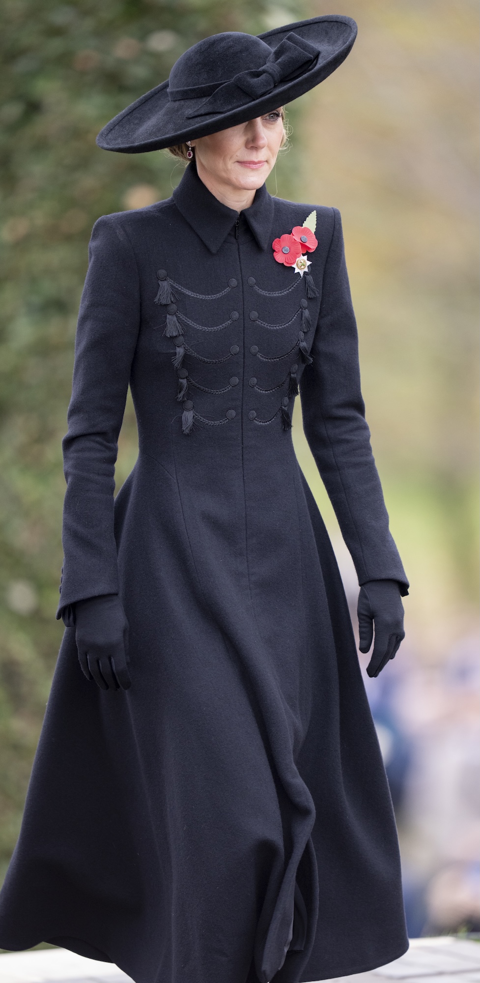 Kate Middleton Appears to Change Up Protocol With Armistice Day Outing