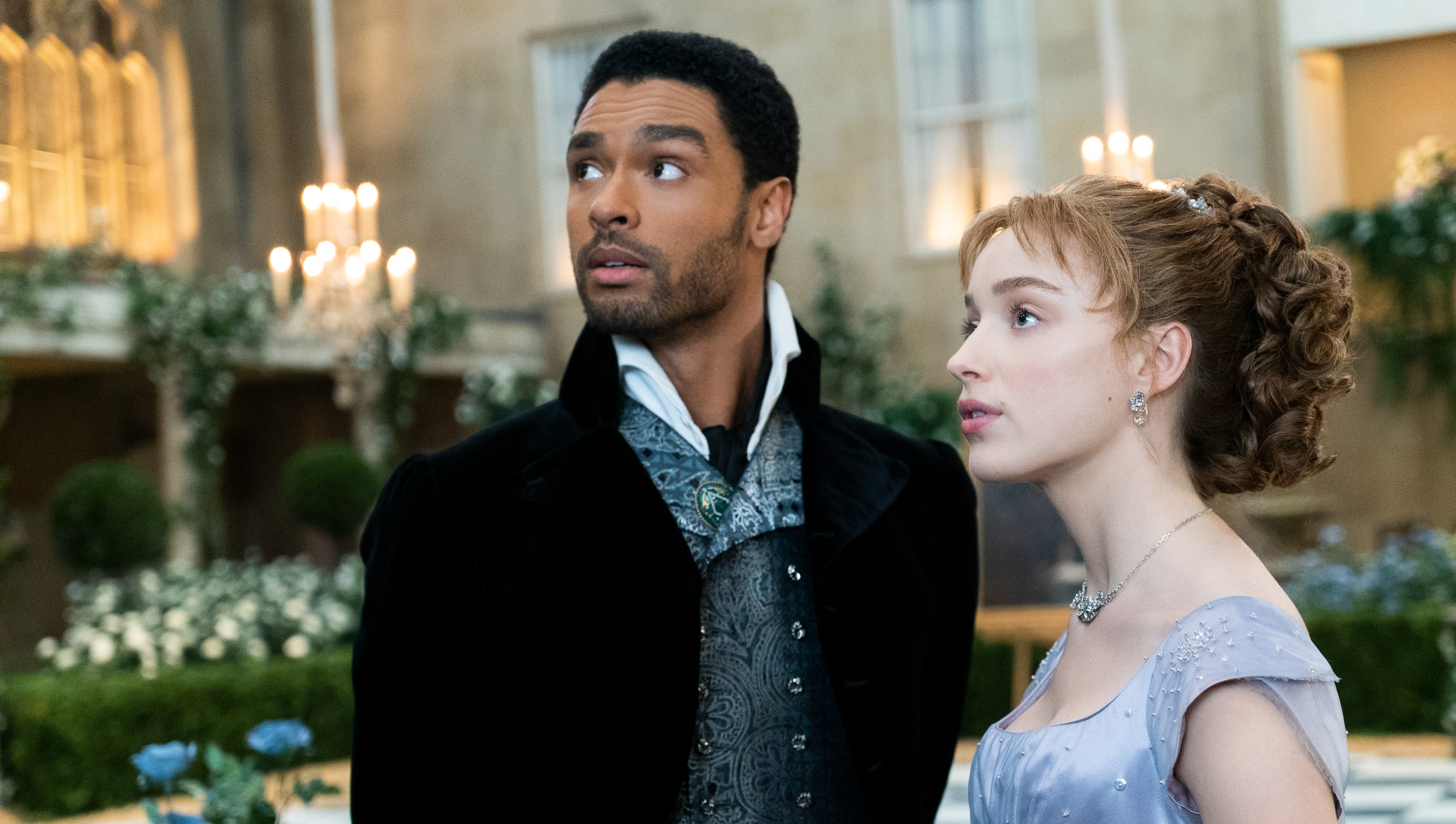 'Bridgerton' Writer Reveals If Phoebe Dynevor, Rege-Jean Page Will Be Recast