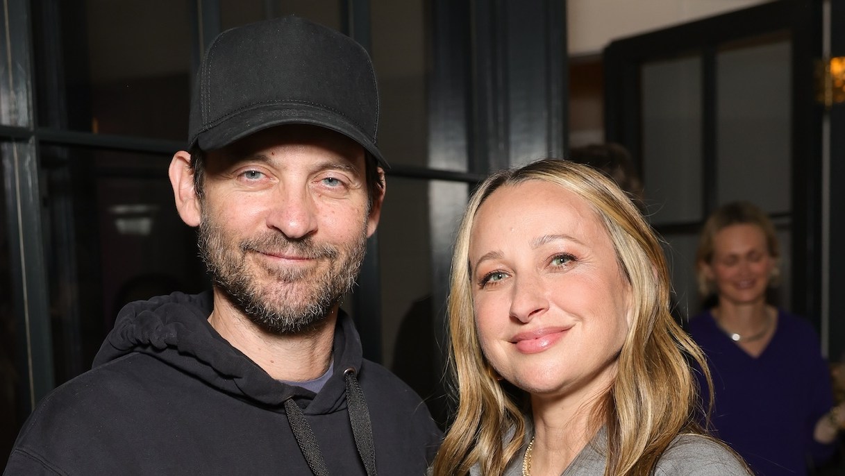 Tobey Maguire Supports Ex-Wife Jennifer Meyer at Party for Jewelry Brand