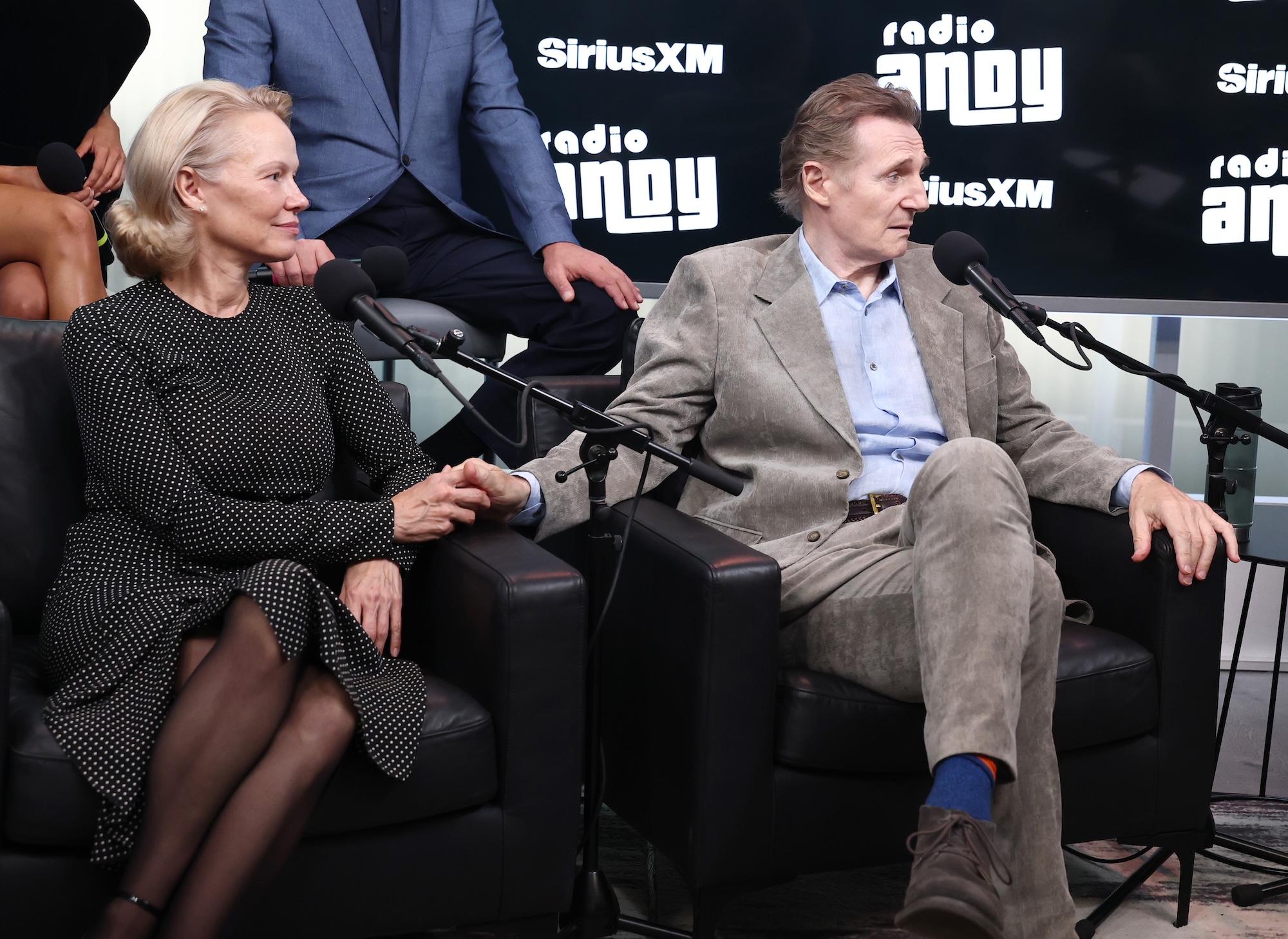 Pamela Anderson, Liam Neeson Reveal How Many Times They've Each Been in Love