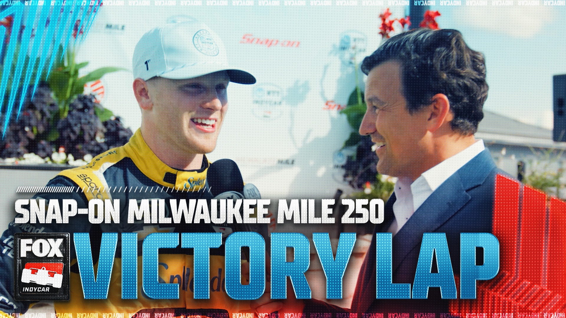 Victory Lap: Christian Rasmussen on getting his first INDYCAR win | DIGITAL EXCLUSIVE