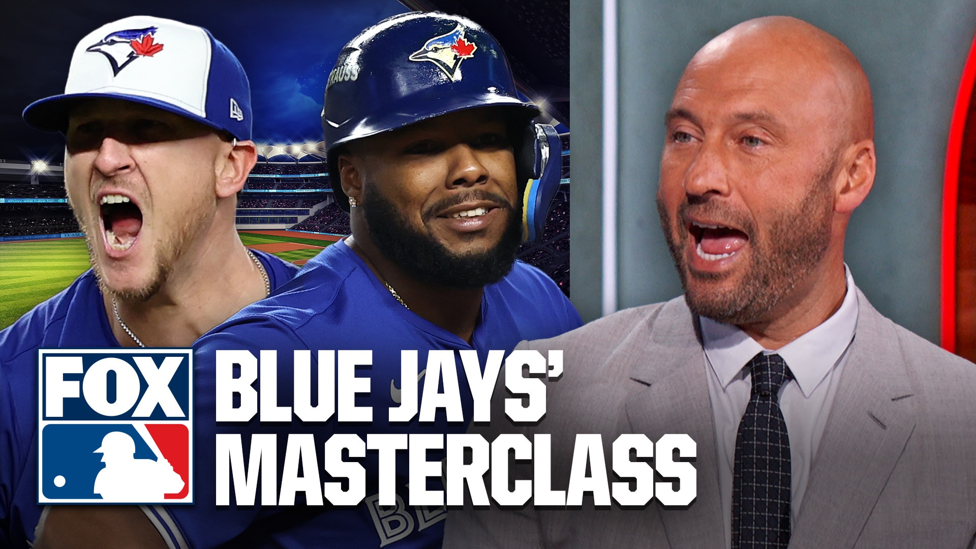 Blue Jays deliver 'MASTERCLASS' &amp; advance to ALCS🔥 Big Papi, Derek Jeter &amp; A-Rod react