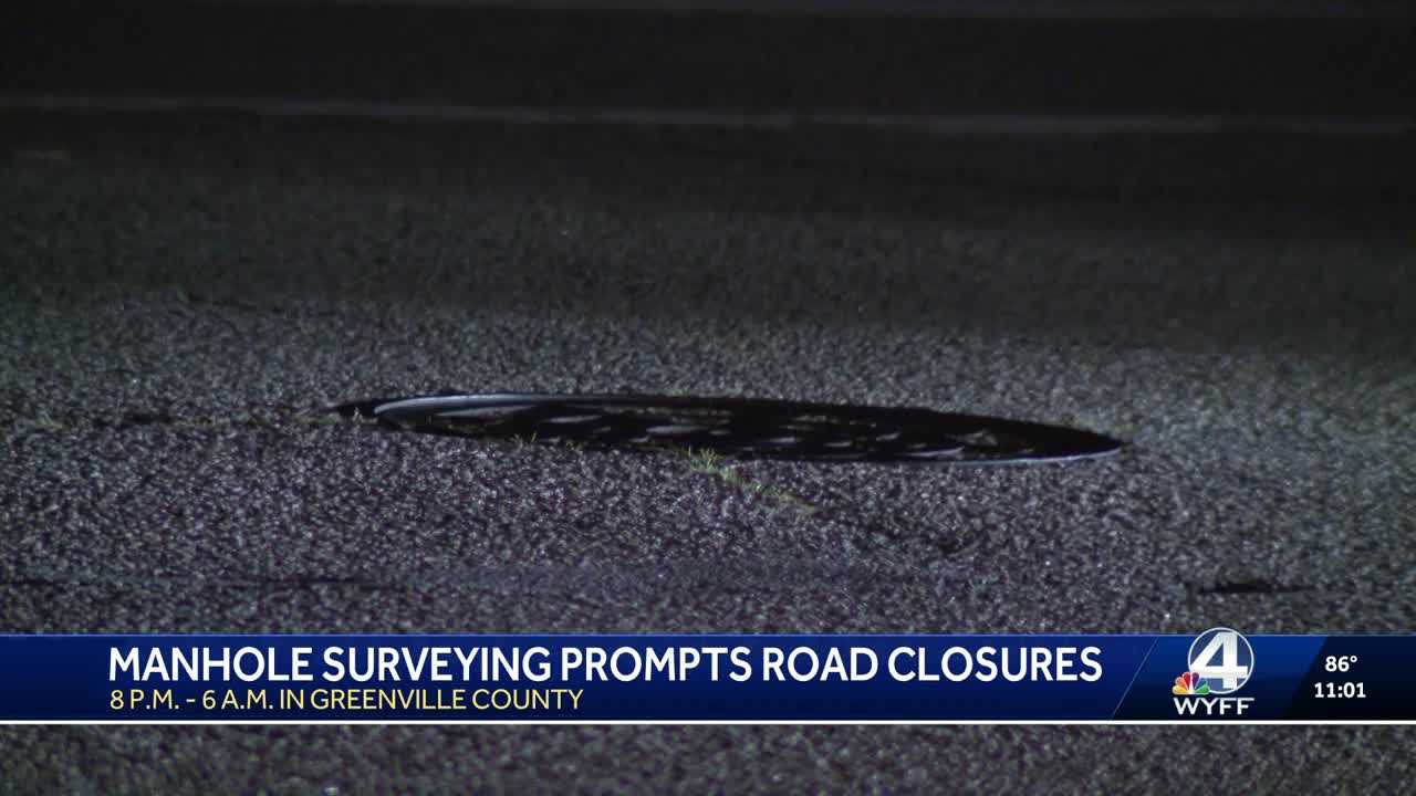 'Rolling roadblocks' coming to Greenville County as part of manhole inspection process