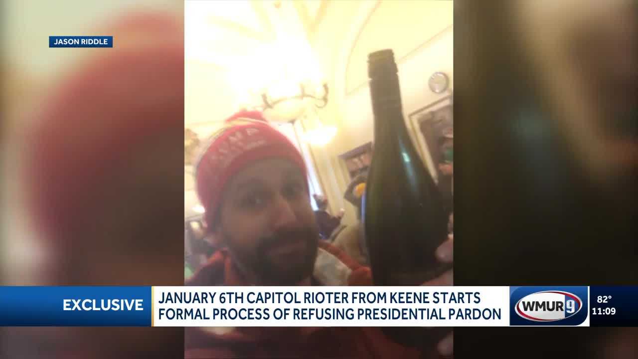Jan. 6 Capitol rioter asks to formally refuse presidential pardon