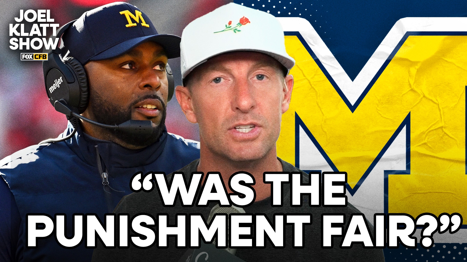 Michigan penalized by NCAA for sign-stealing, faces up to $30M in fines | Joel Klatt Show