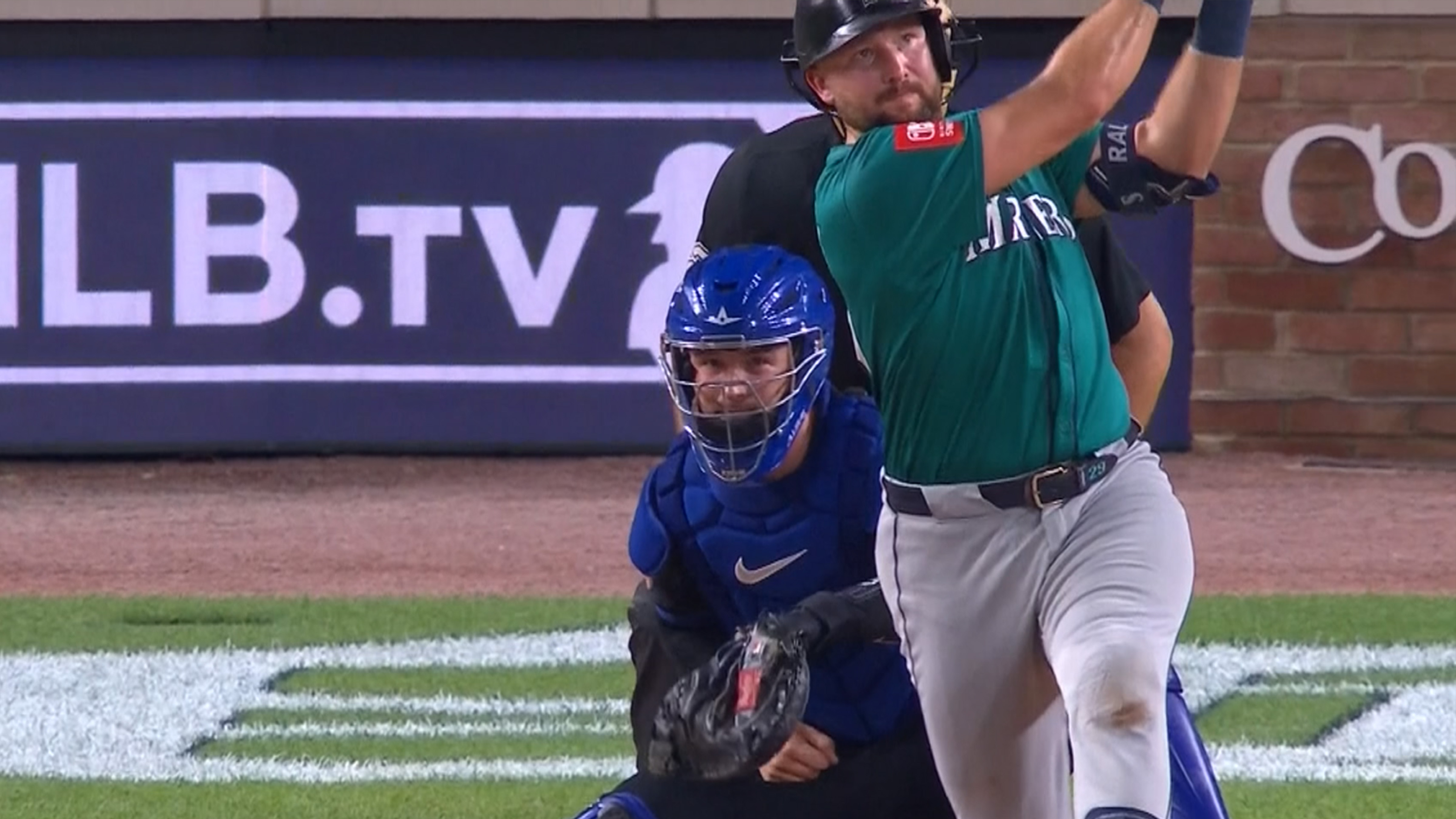 Mariners' Cal Raleigh hits grand slam for his second HR of game vs. Tigers