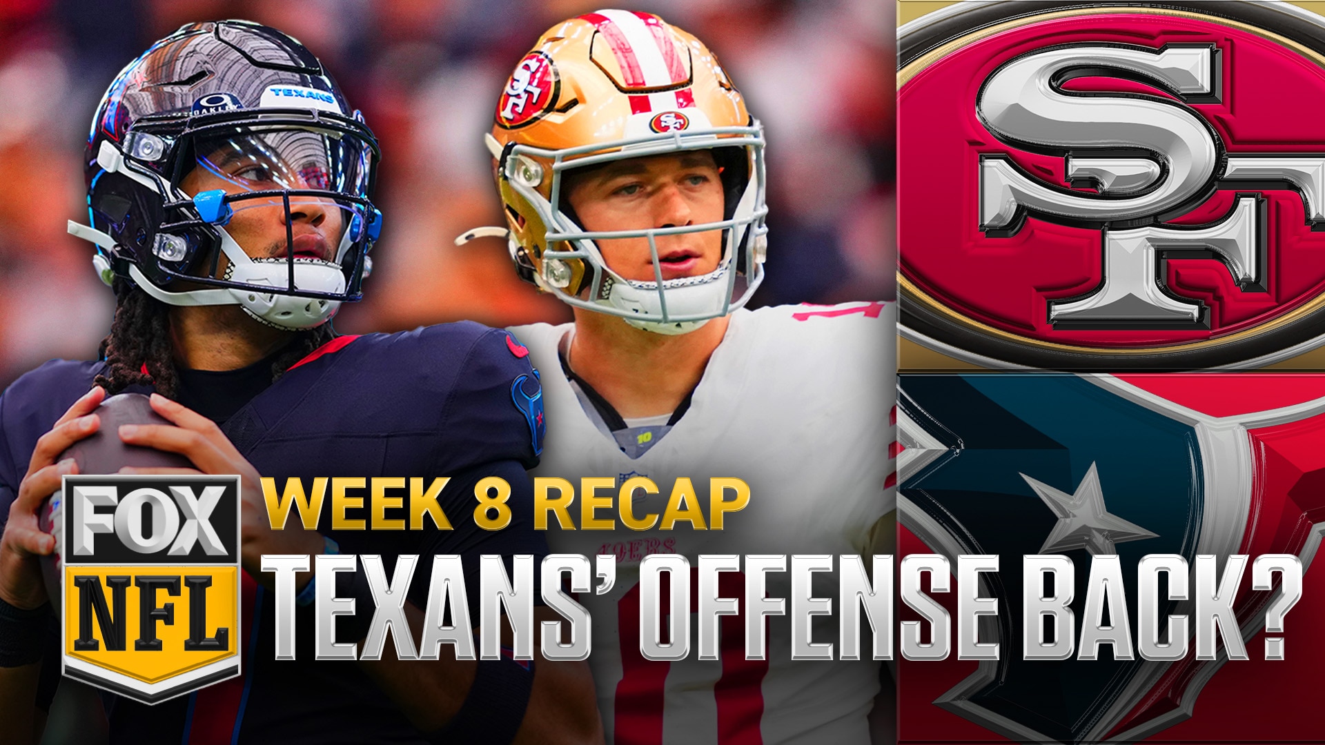'Offensively HOLY COW' - Texans' Offense Bounces Back in DOMINANT win over 49ers