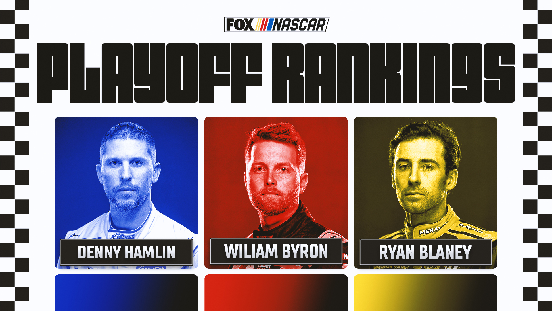 NASCAR Playoff Rankings: Which Drivers Have Best Shot At Title, From 1 to 16