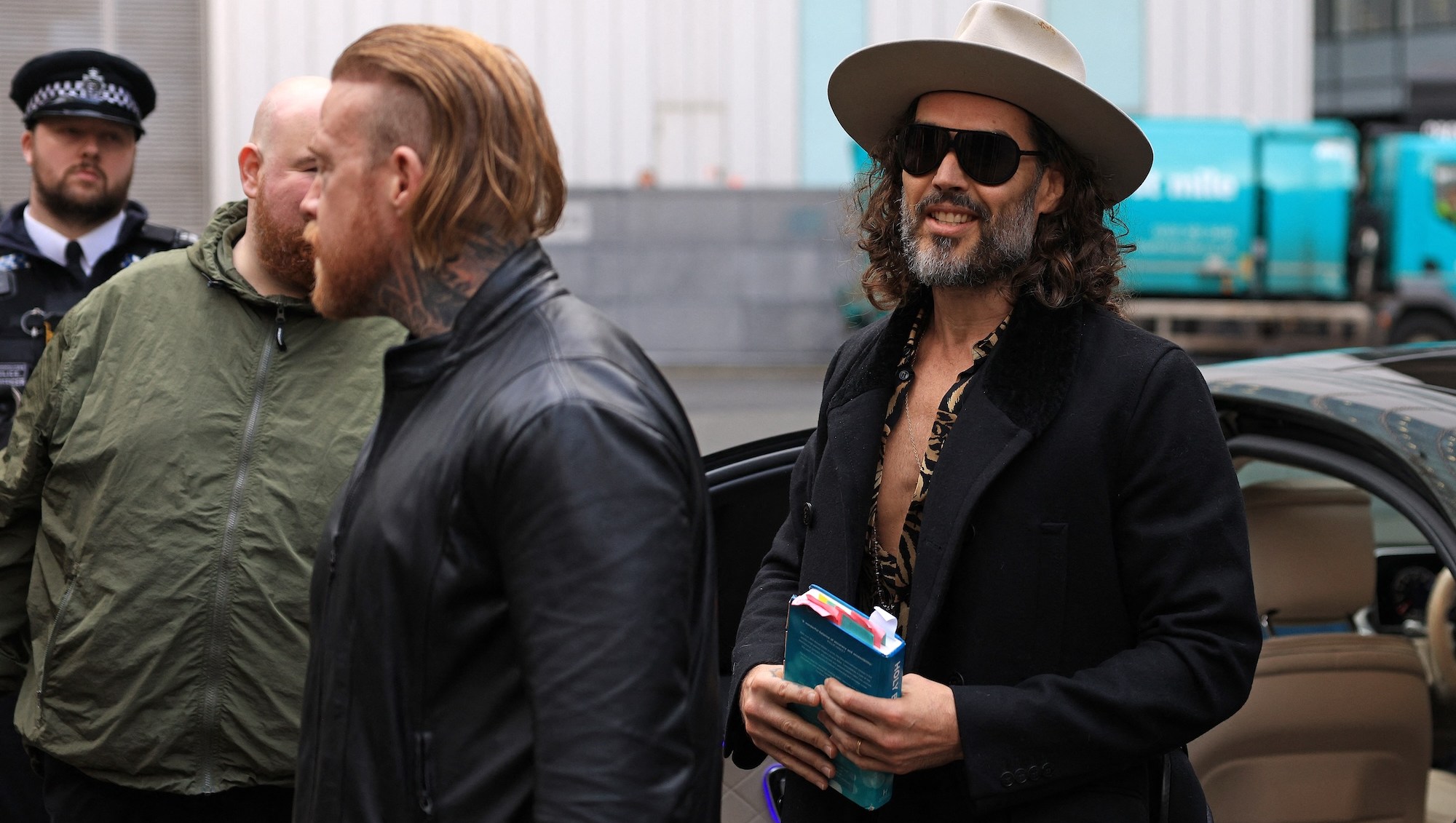 Russell Brand Finds Bible Passage Read in Court After Interview Blunder