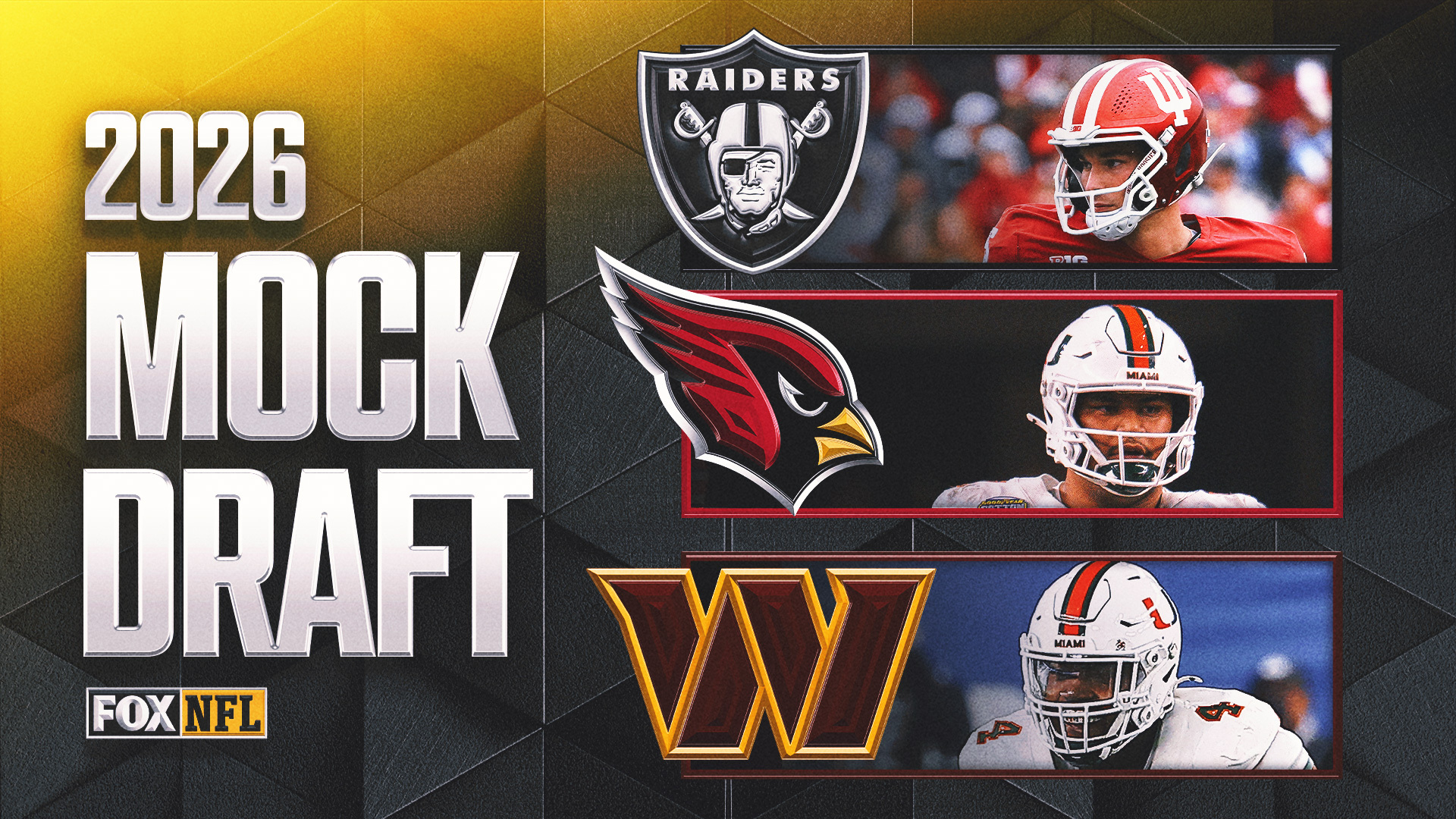 2026 NFL Mock Draft: Mendoza Goes First; Jets Go Defense with Dante Moore Returning