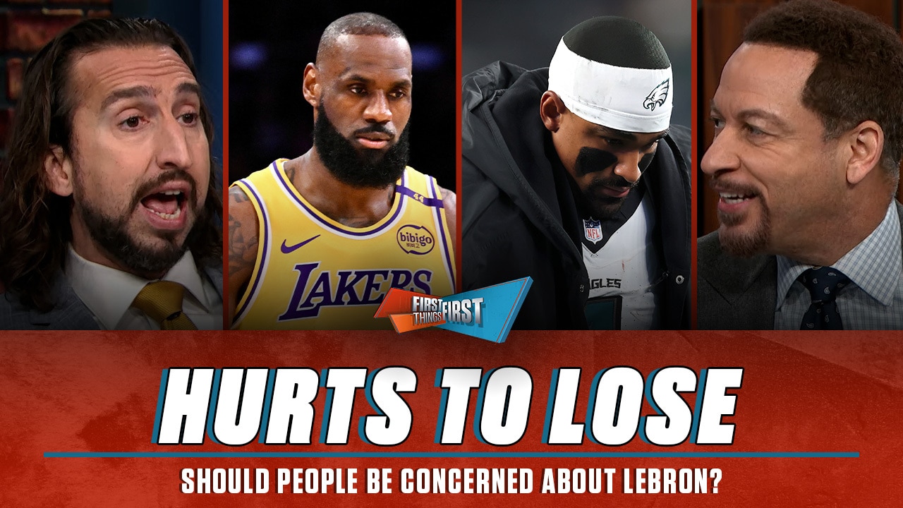‘Concerning’ LeBron James injury, Is Jalen Hurts to blame for the Eagles loss to the Giants? | FTF