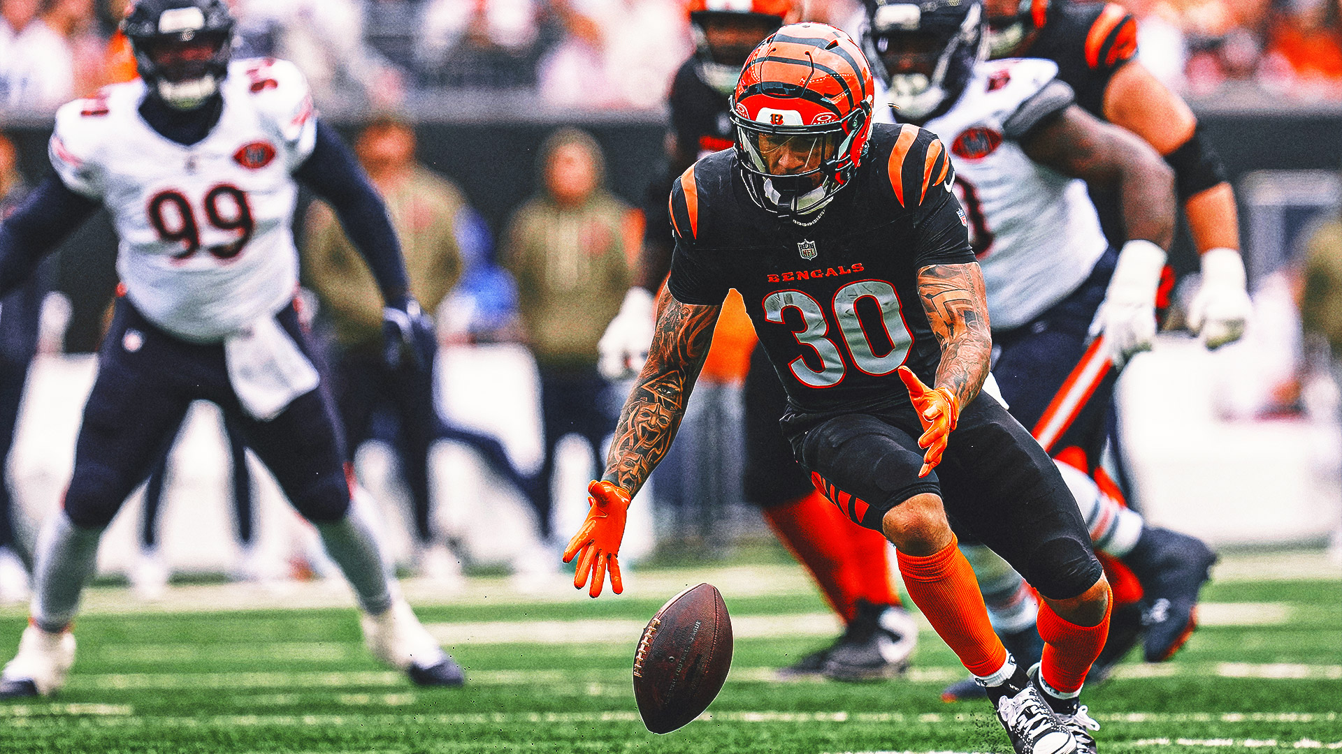 Bengals RB Chase Brown Calls Out Defense After Loss to Bears: 'What the F---'