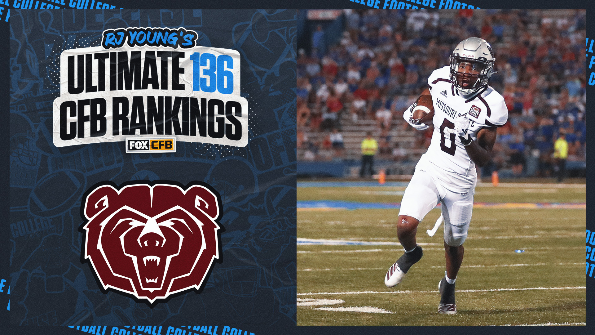 2025 Missouri State Football Predictions: Bears Ranked 123rd in RJ Young's Ultimate 136