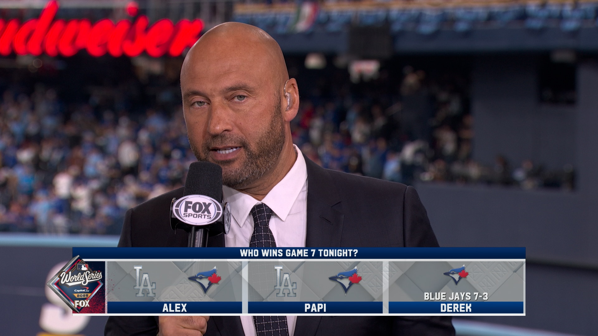 World Series Game 7: Jeter, A-Rod &amp; Papi prediction who will win World Series | MLB on FOX