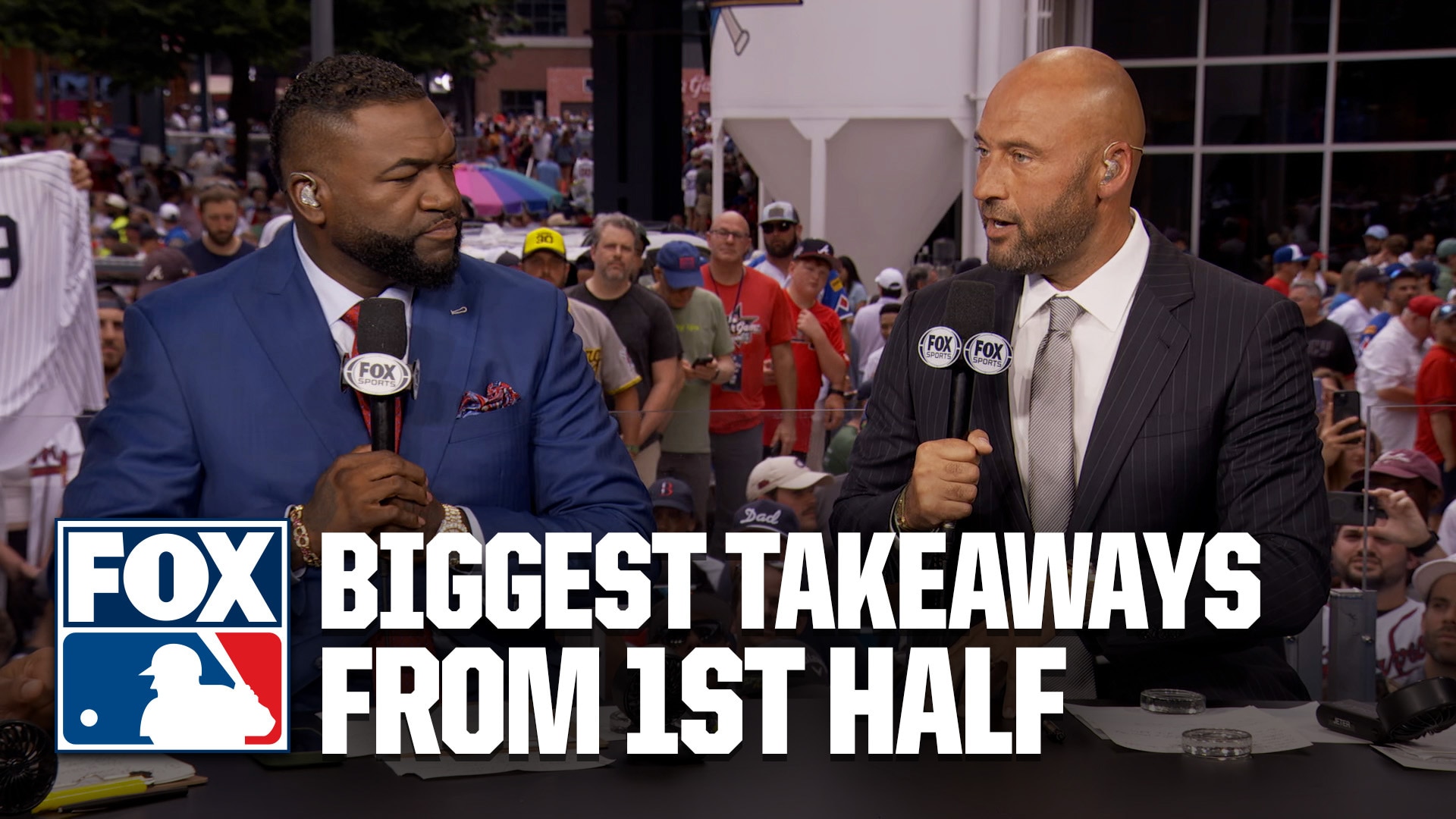 Derek Jeter, Alex Rodrigues &amp; David Ortiz answer BIGGEST takeaways from 1st half of MLB season