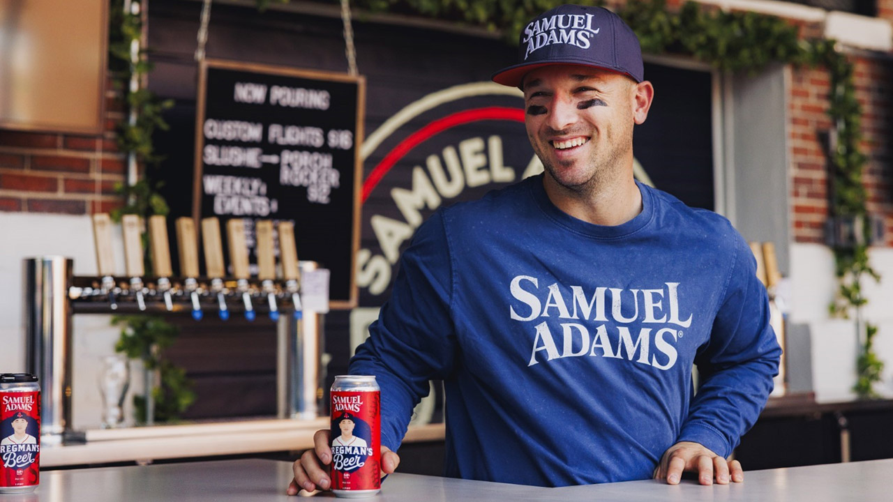 Red Sox star Alex Bregman launches custom beer collaboration with Samuel Adams focused on city's 'bold' spirit