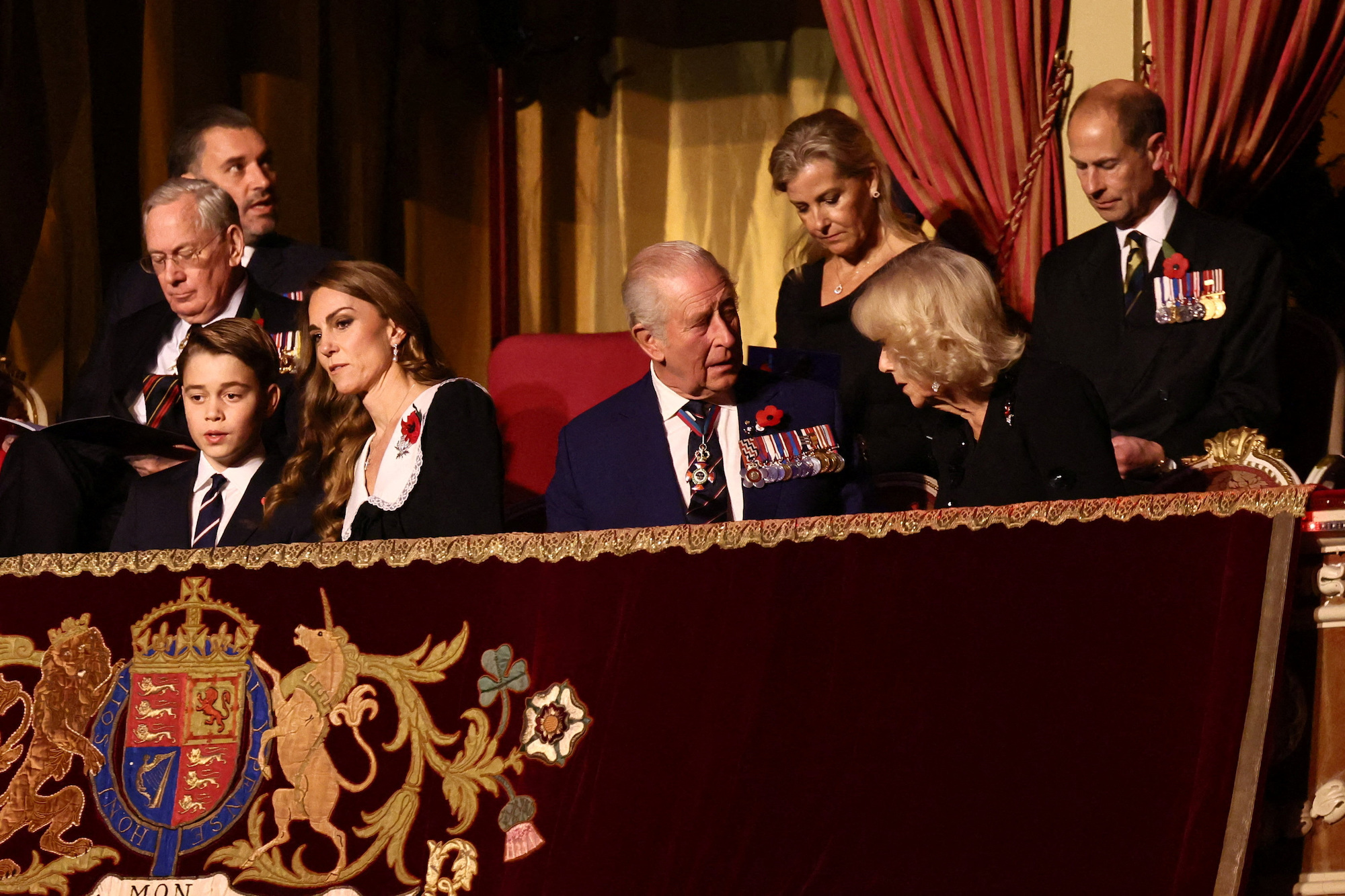 Prince George Joins Mom Kate Middleton for His 1st Festival of Remembrance
