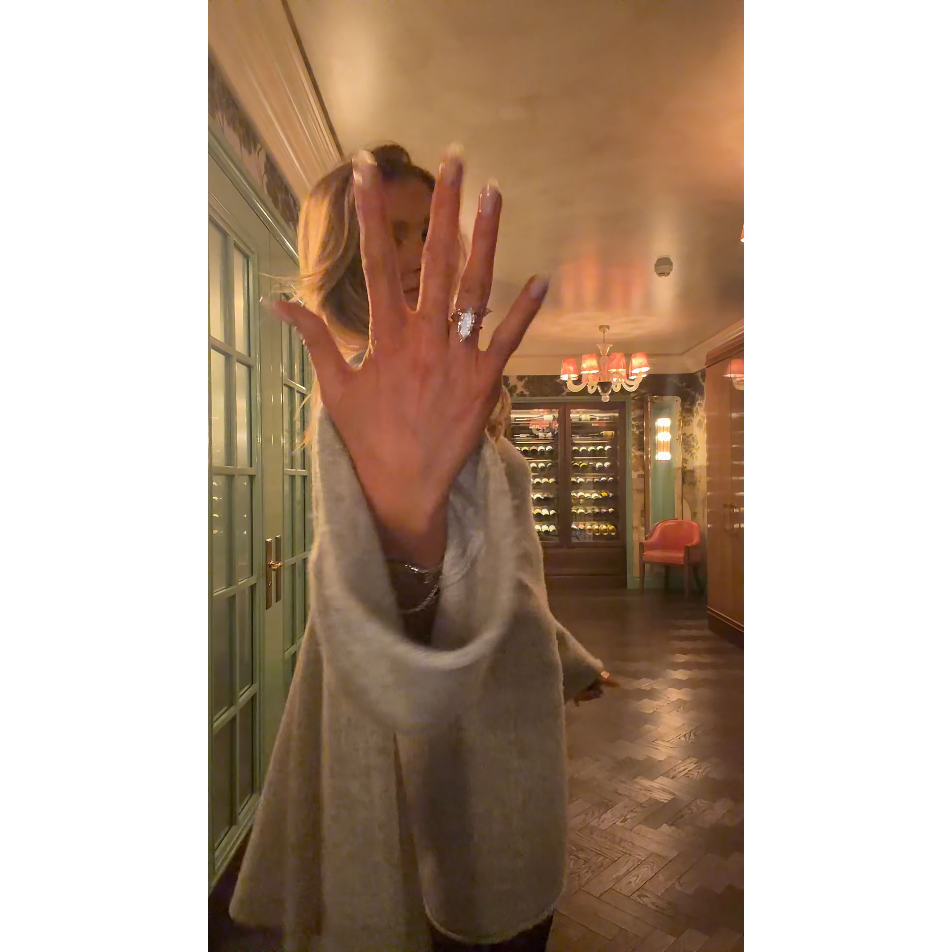 Halley Kate Shows Off Massive Marquise Engagement Ring From Reed Williams
