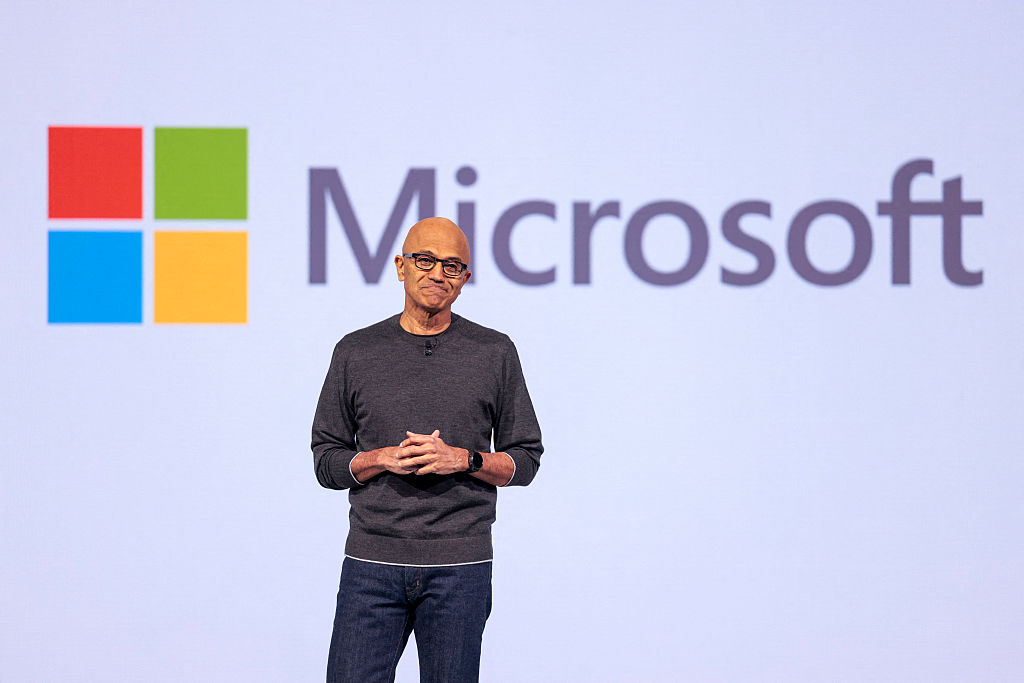 Microsoft CEO Satya Nadella's annual pay climbs to $96.5M