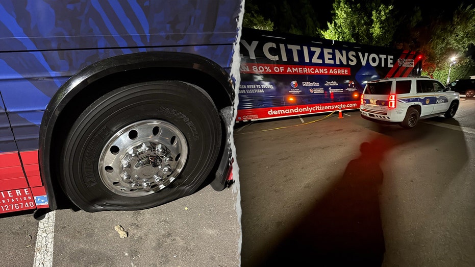 Tea Party bus vandalized in Phoenix during nationwide tour, group says they 'will not be intimidated'