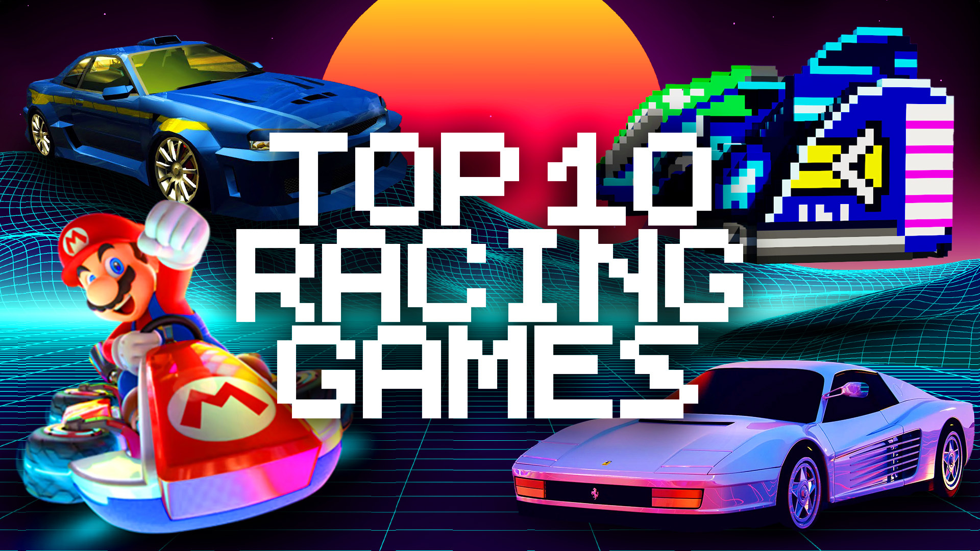 Top 10 Racing Video Games of All Time: From Daytona USA to Mario Kart 8