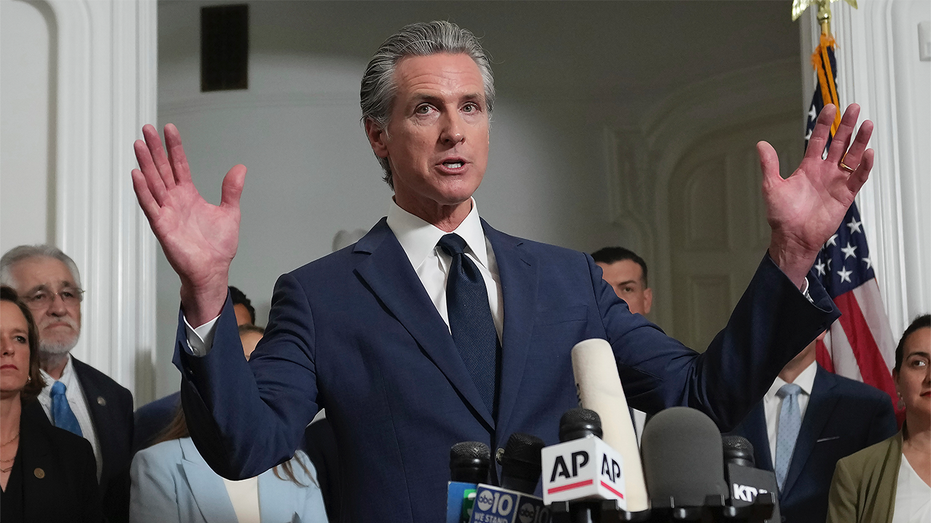 Newsom unveils California redistricting effort to counter Trump-backed push in Texas