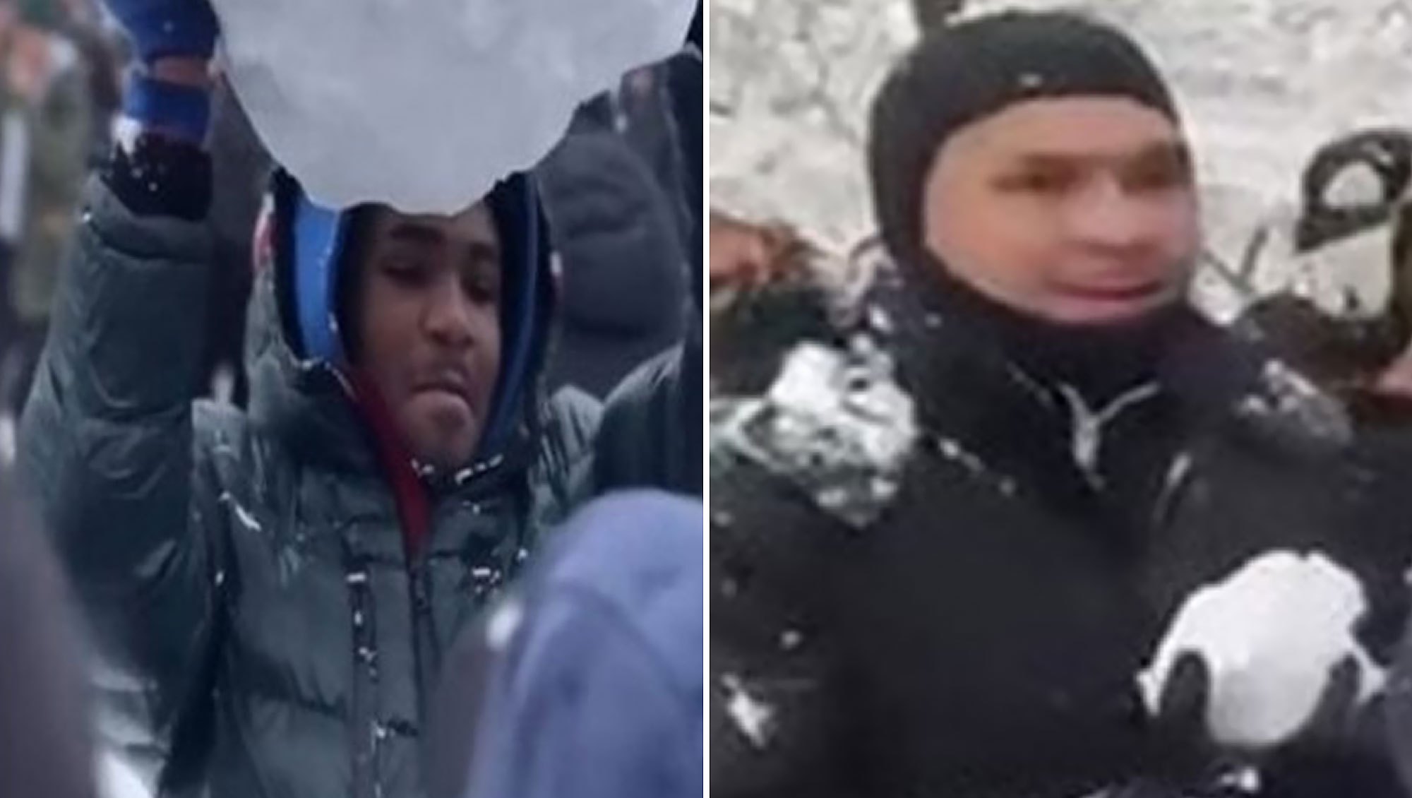 2 NYPD Officers Injured During Massive Snowball Fight in Manhattan Park
