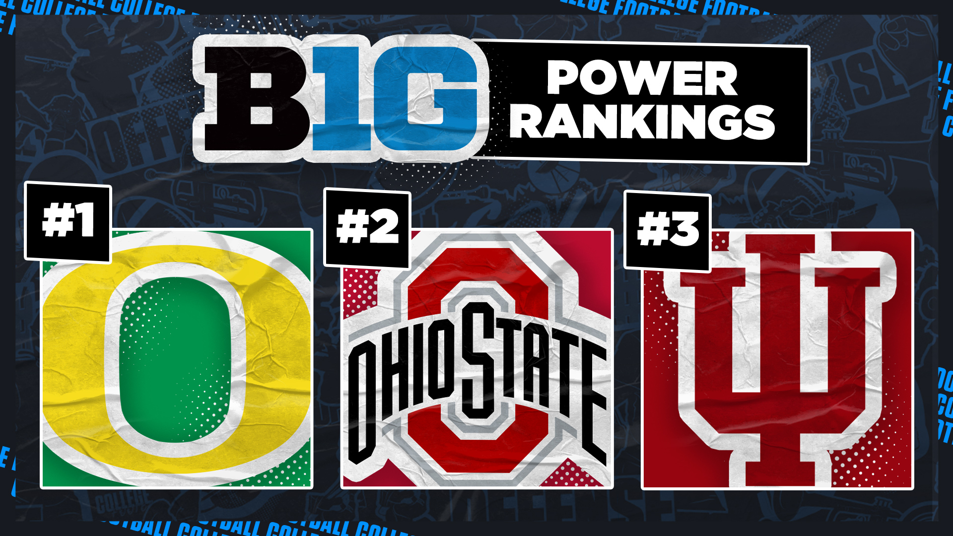 Big Ten Power Rankings: Oregon Overtakes Ohio State at No. 1; Indiana Enters Top 3