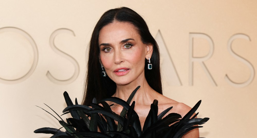 Demi Moore's Oscars Lips Looked Plump and Shiny Thanks to a $30 Gloss