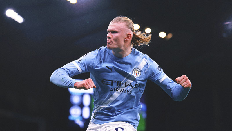 'Never Underestimate' Erling Haaland, Says Man City coach Pep Guardiola