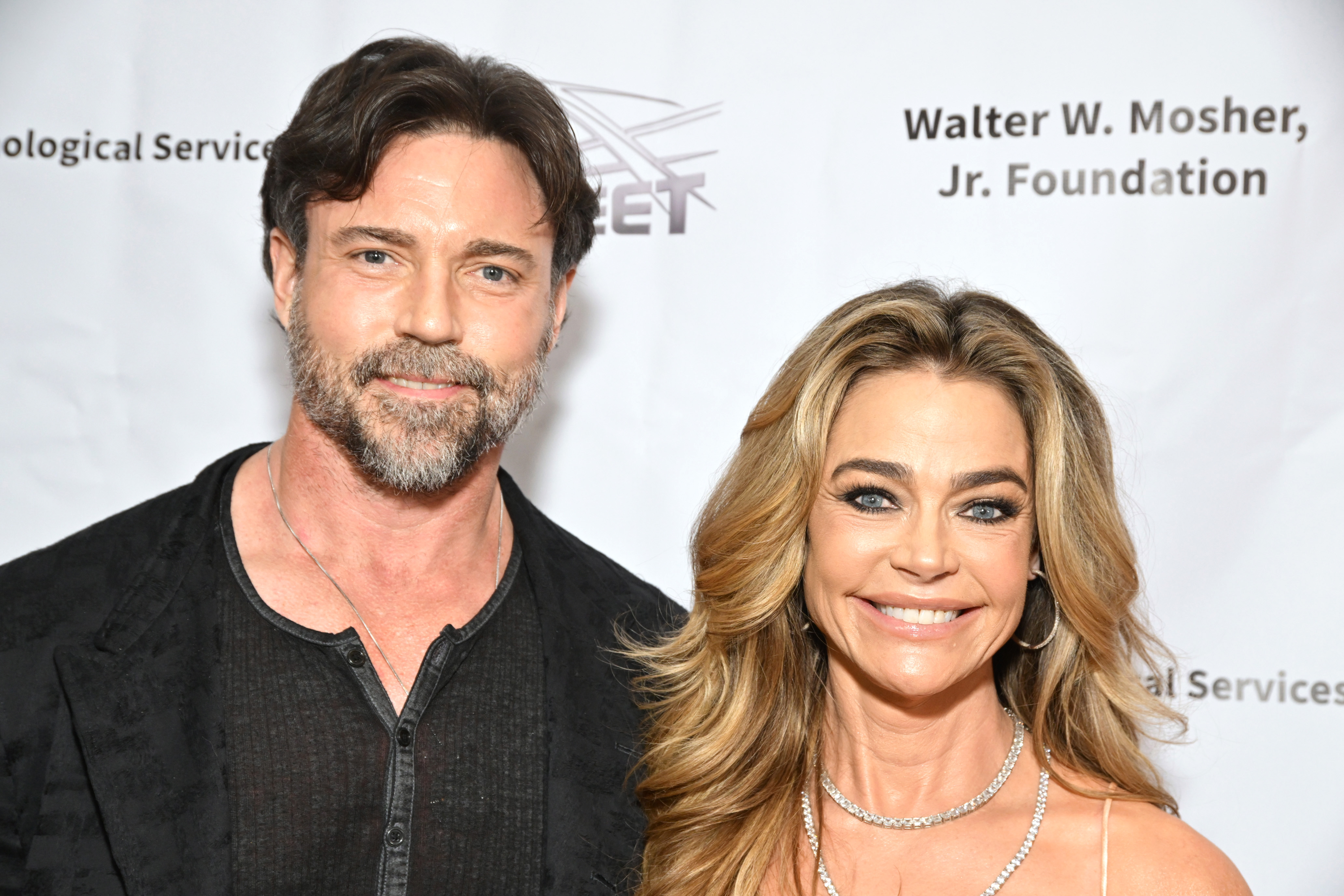 Denise Richards Wears Leather Dress at Court Amid Aaron Phypers Legal Battle