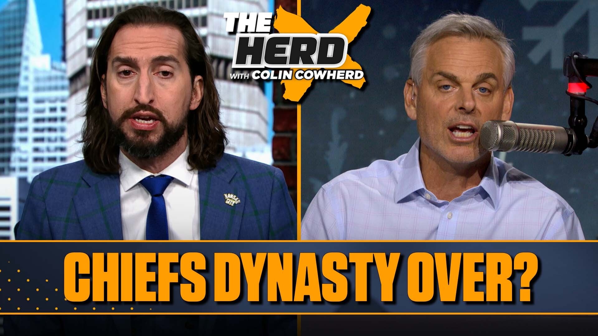 Nick Wright on Chiefs &amp; Eagles struggles, Shedeur Sanders, Notre Dame | FULL INTERVIEW | The Herd